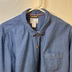 Koto Blue Button-Up Shirt